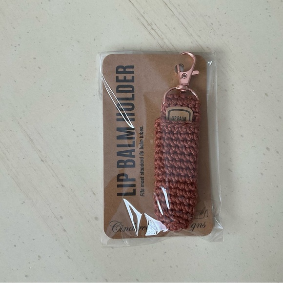 Hand Crocheted Lip Balm Holder - Your Choice of One💄 - Picture 4 of 8